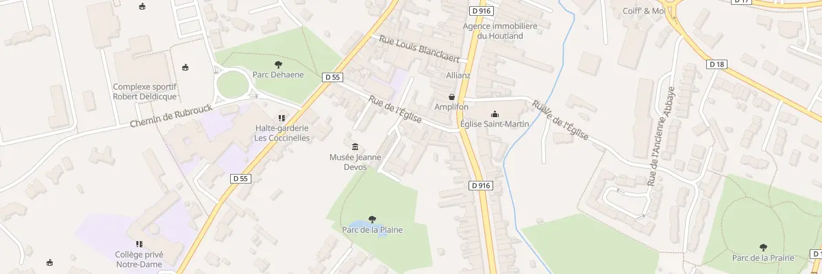 Plan du 7D Rue de l’Eglise à Wormhout