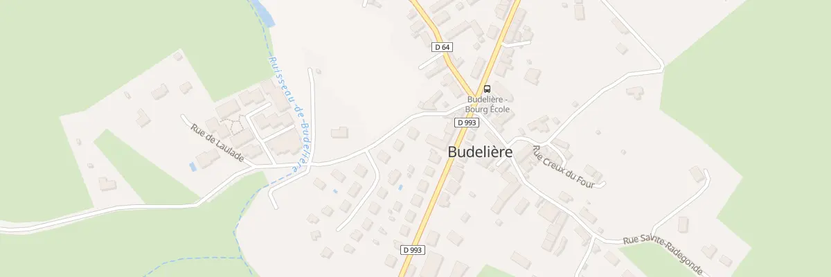 Plan du 3 Rue de Laulade à Budelière