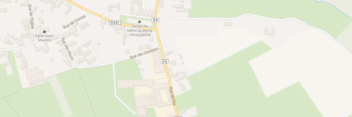 Plan du 3 Rue de Pas à Mondicourt