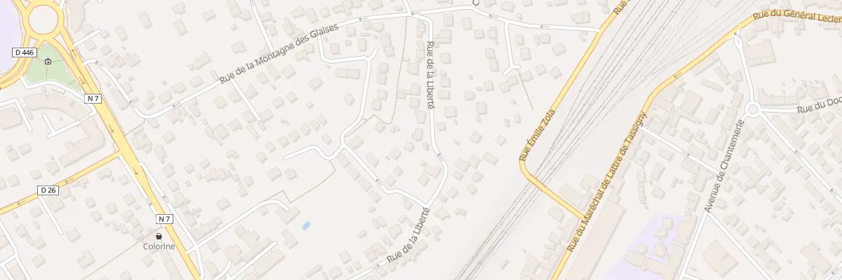 Plan du 18 Rue de la Liberté à Corbeil-Essonnes
