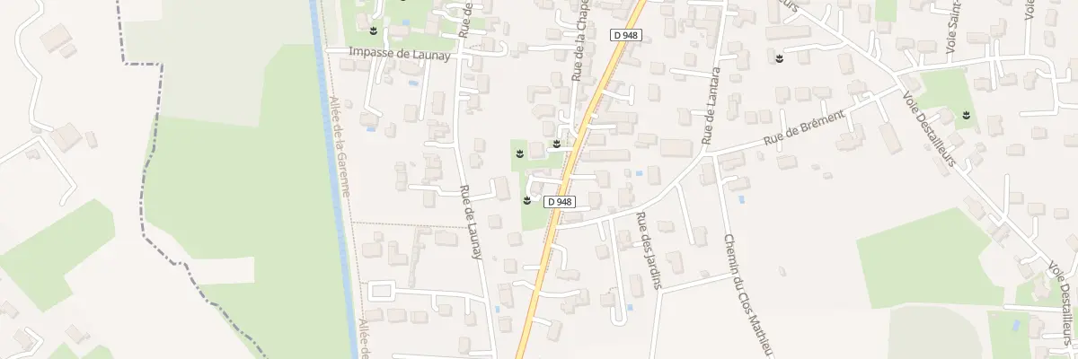 Plan du 56 Rue du Gen de Gaulle à Milly-la-Forêt