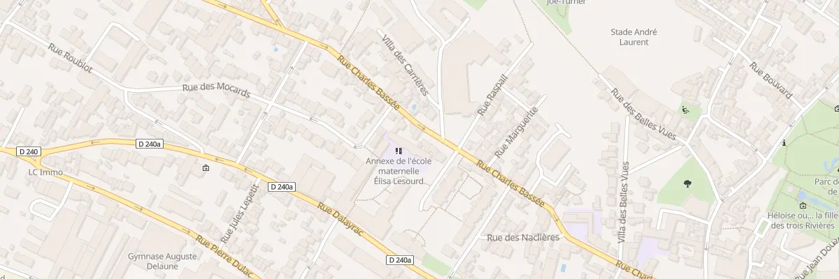 Plan du 41 Rue Charles Bassée à Fontenay-sous-Bois