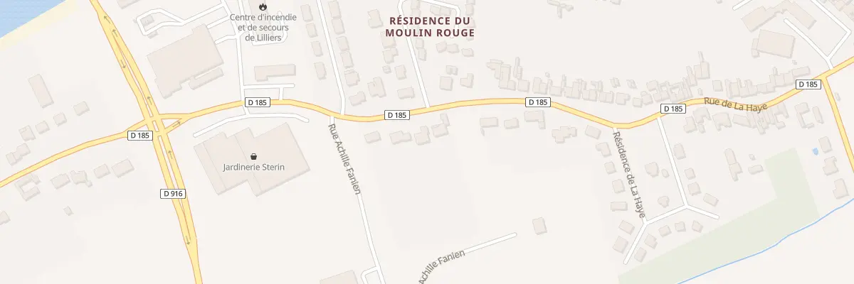 Plan du 42 Rue de la Haye à Lillers