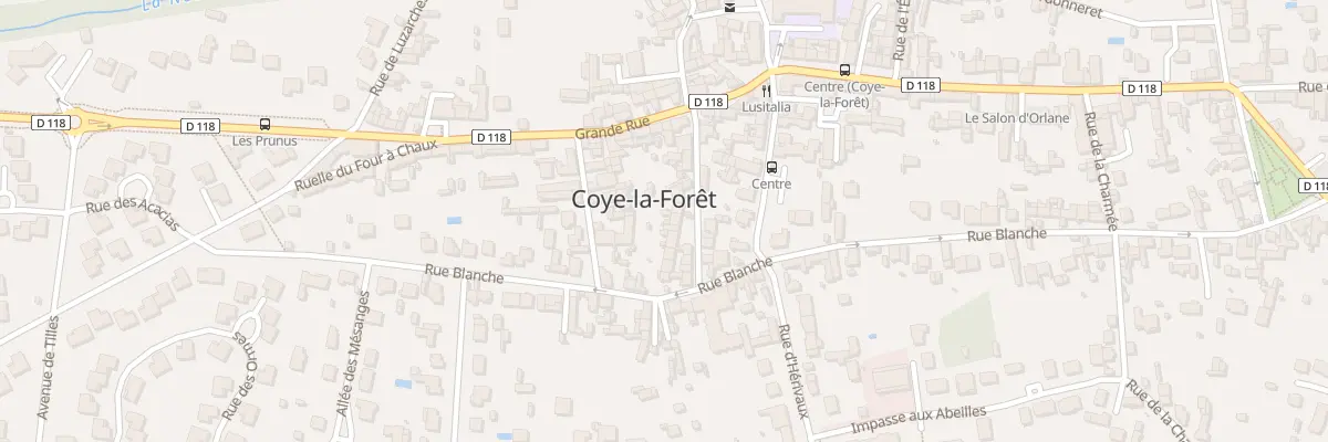 Plan du 18 Rue du Puits à Coye-la-Forêt