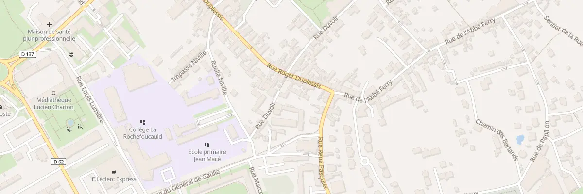 Plan du 42B Rue Roger Duplessis à Liancourt