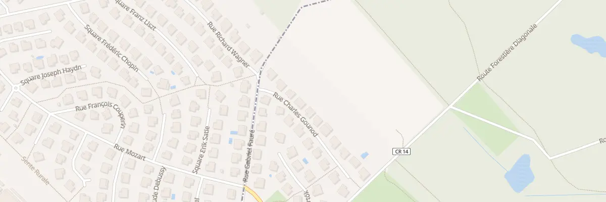 Plan du 7 Sq Charles Gounod à Étiolles