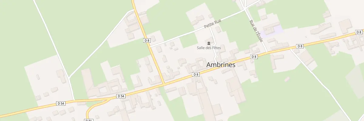 Plan du 663 Rue Principale à Ambrines