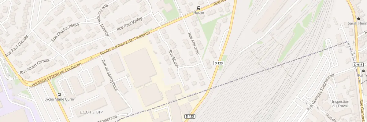 Plan du 13 Rue Murat à Nogent-sur-Oise