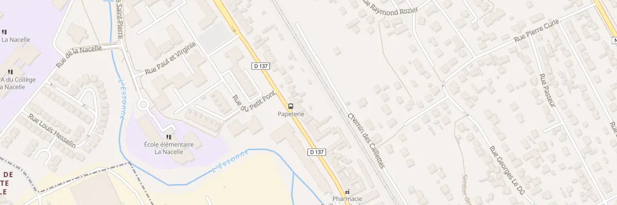 Plan du 61 Rue de la Papeterie à Corbeil-Essonnes