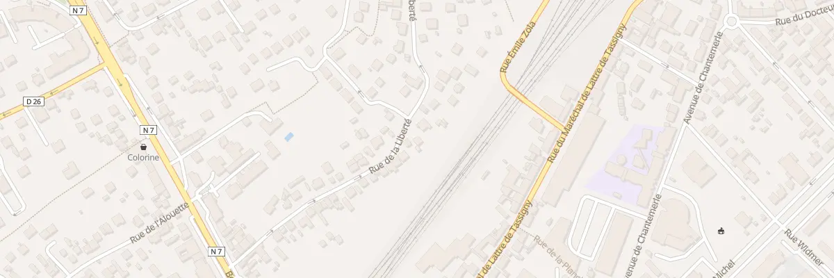 Plan du 37 Rue de la Liberté à Corbeil-Essonnes