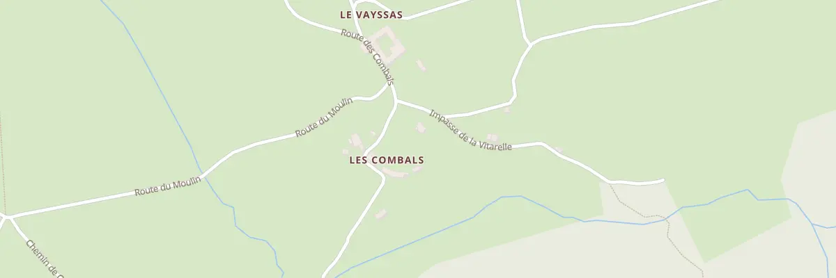 Plan du 9 Imp des Combals au Rialet