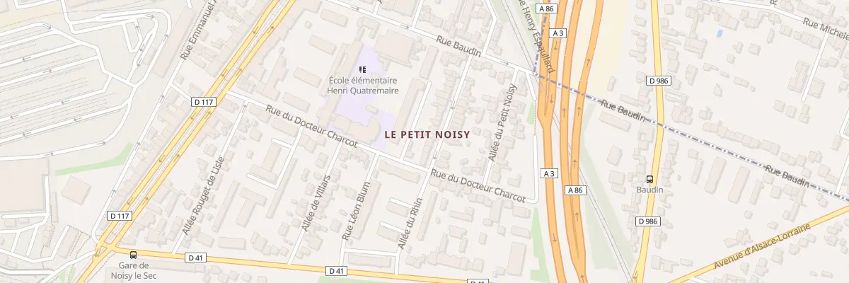 Plan du 20 All Duquesne à Noisy-le-Sec