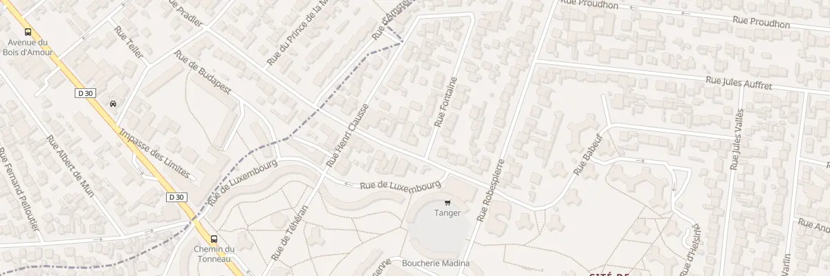Plan du 14B Rue de la Grande Denise à Bobigny