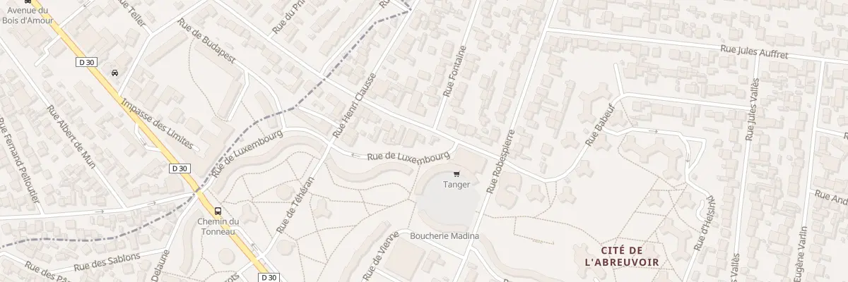 Plan du 13 Rue de la Grande Denise à Bobigny