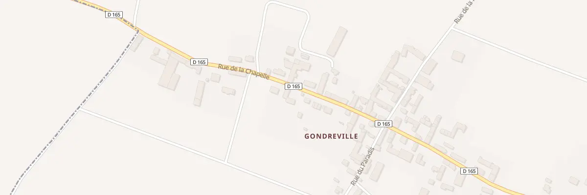 Plan du 13 Gondreville à Auxy