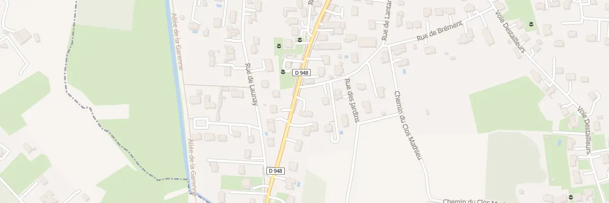 Plan du 65 Rue du Gen de Gaulle à Milly-la-Forêt