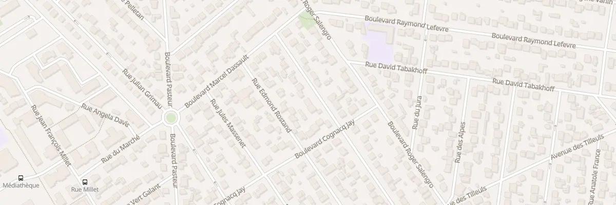 Plan du 23 Rue Roger Grosman à Goussainville