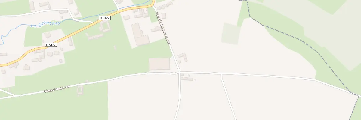 Plan du 4 Rue de Beauquesne à Humbercourt