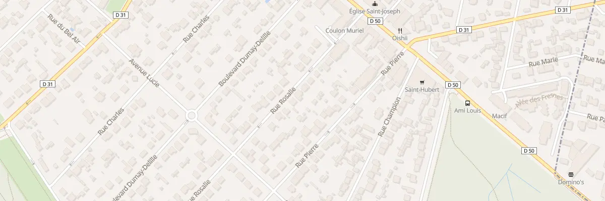 Plan du 15 Rue Rosalie à Montgeron