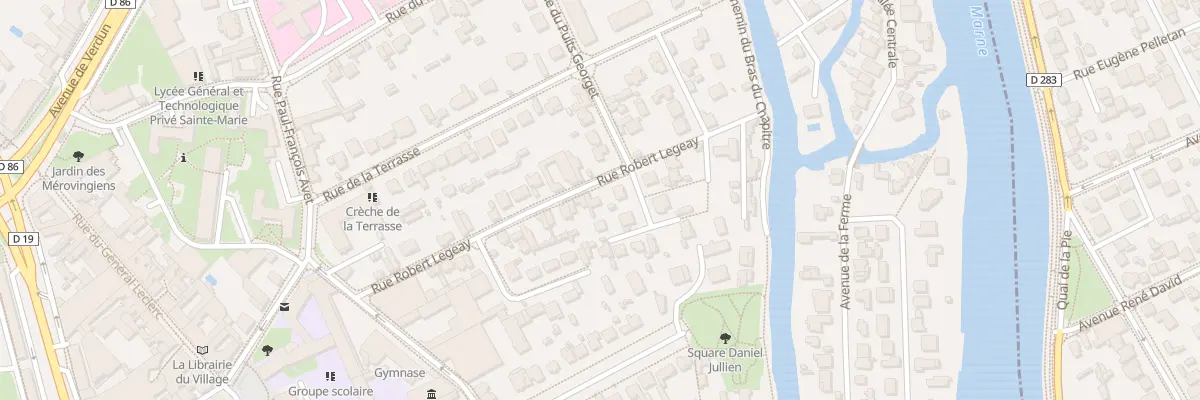 Plan du 24 Rue Robert Legeay à Créteil