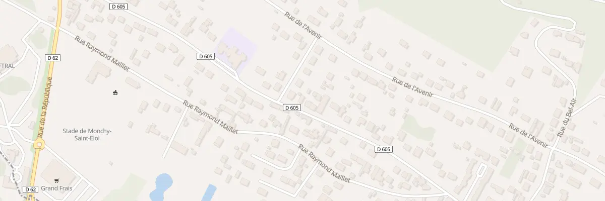 Plan du 55 Rue Eugène Cauchois à Monchy-Saint-Éloi