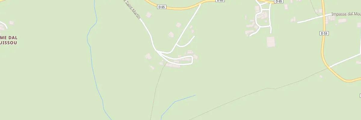 Plan du 4 Rte de Saint-Martin à Saint-Amans-Valtoret