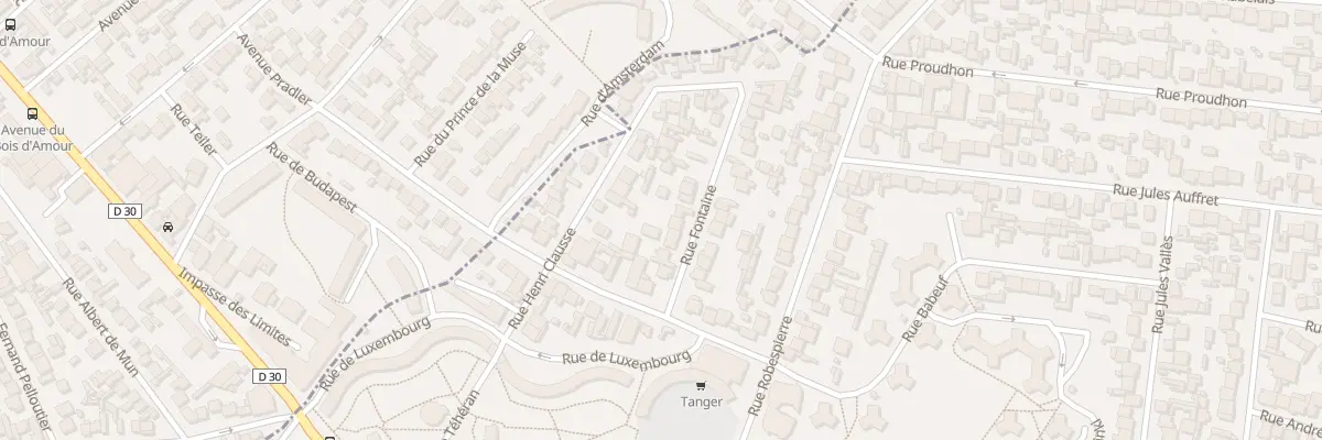 Plan du 9 Rue Fontaine à Bobigny