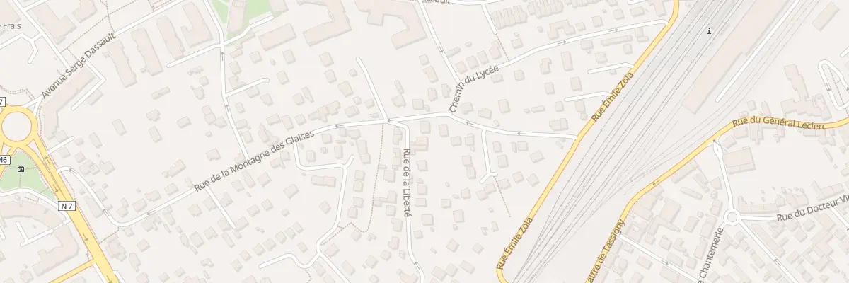 Plan du 3 Rue de la Liberté à Corbeil-Essonnes