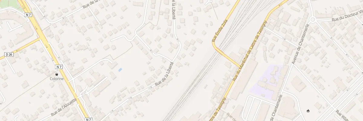 Plan du 31 Rue de la Liberté à Corbeil-Essonnes