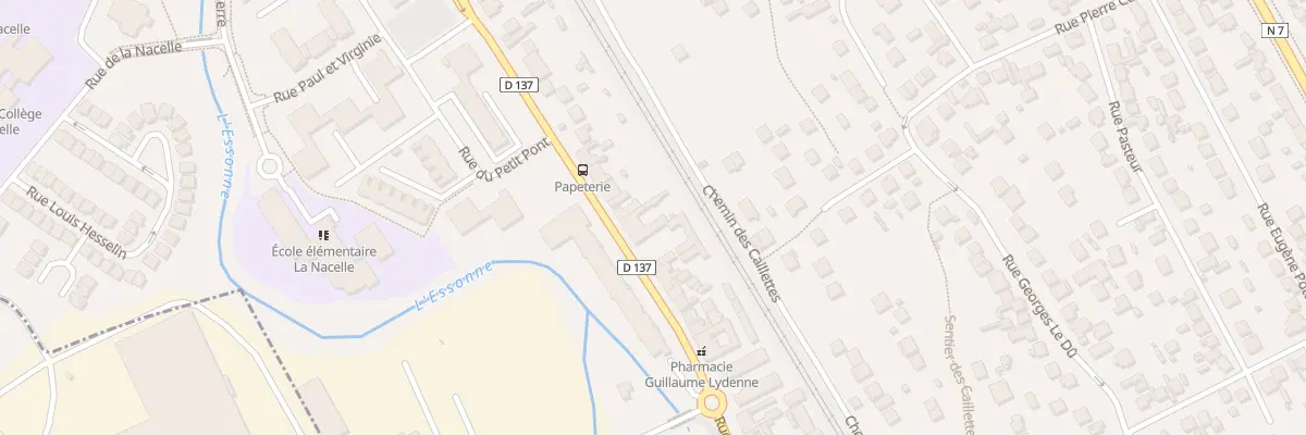 Plan du 67 Rue de la Papeterie à Corbeil-Essonnes