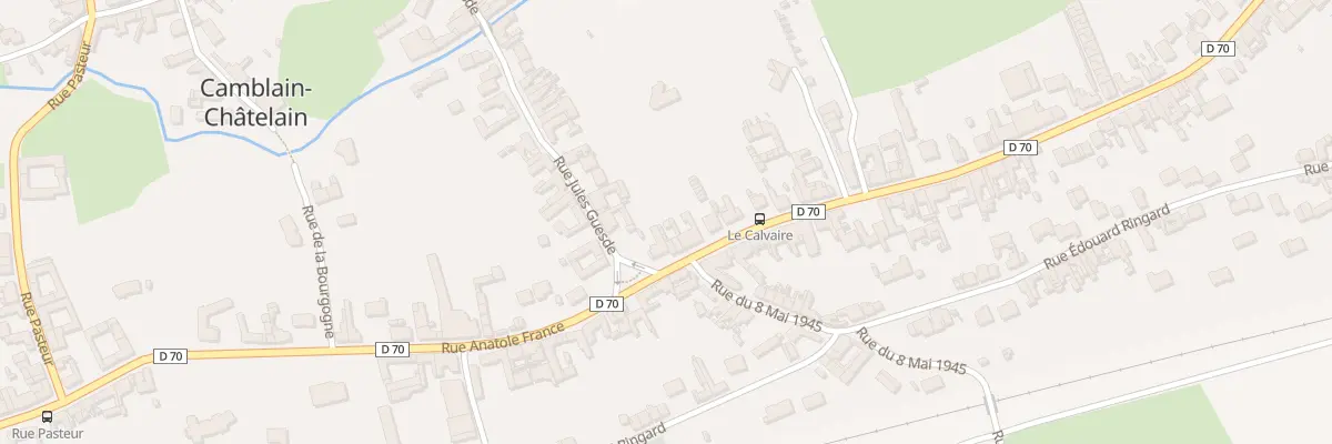 Plan du 76 Rue Anatole France à Camblain-Châtelain