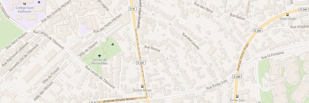 Plan du 41 Rue Racine à Fontenay-sous-Bois
