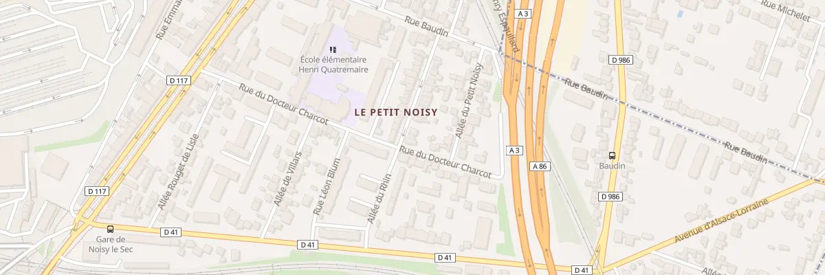 Plan du 21B All Duquesne à Noisy-le-Sec