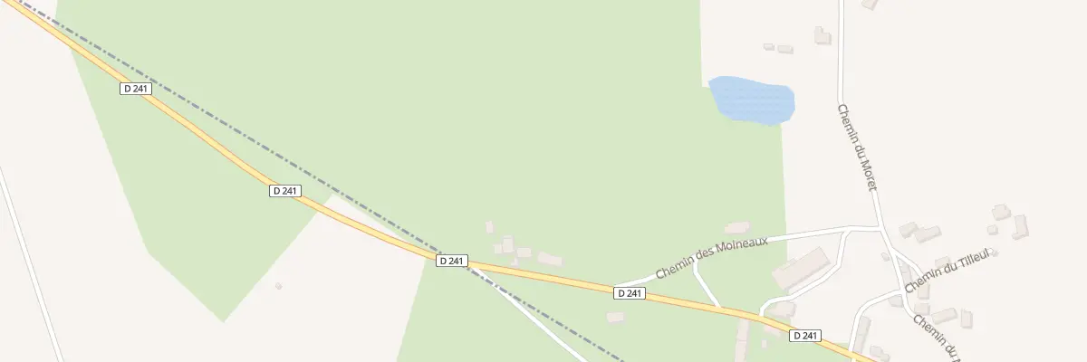 Plan du 80 Rte de St Desire à Chazemais
