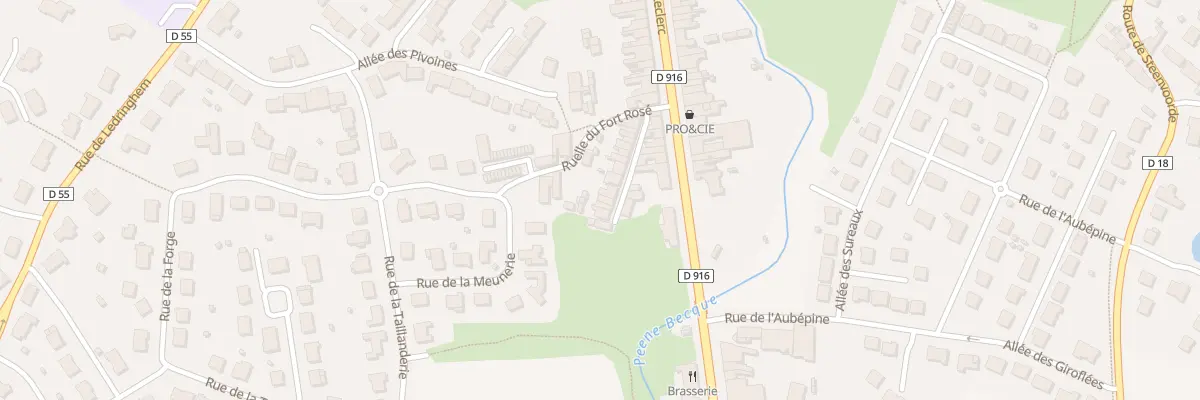 Plan du 26 Rue André Coudeville à Wormhout