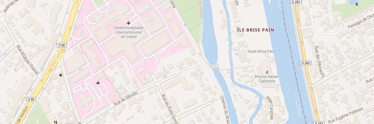 Plan du 39 Rue du Moulin à Créteil