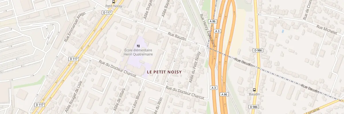 Plan du 8 All Duquesne à Noisy-le-Sec