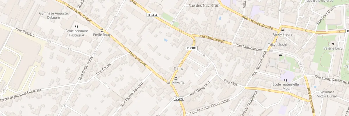Plan du 10 Rue du Cdt Jean Duhail à Fontenay-sous-Bois