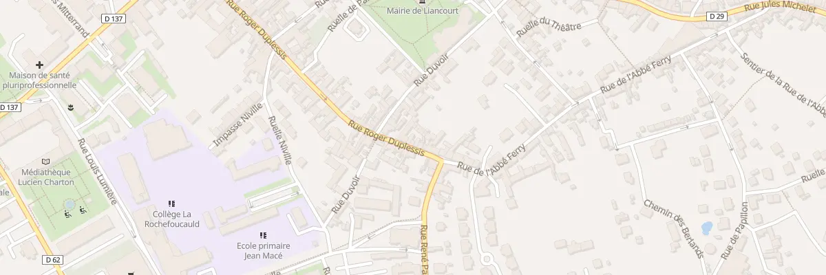 Plan du 35 Rue Roger Duplessis à Liancourt