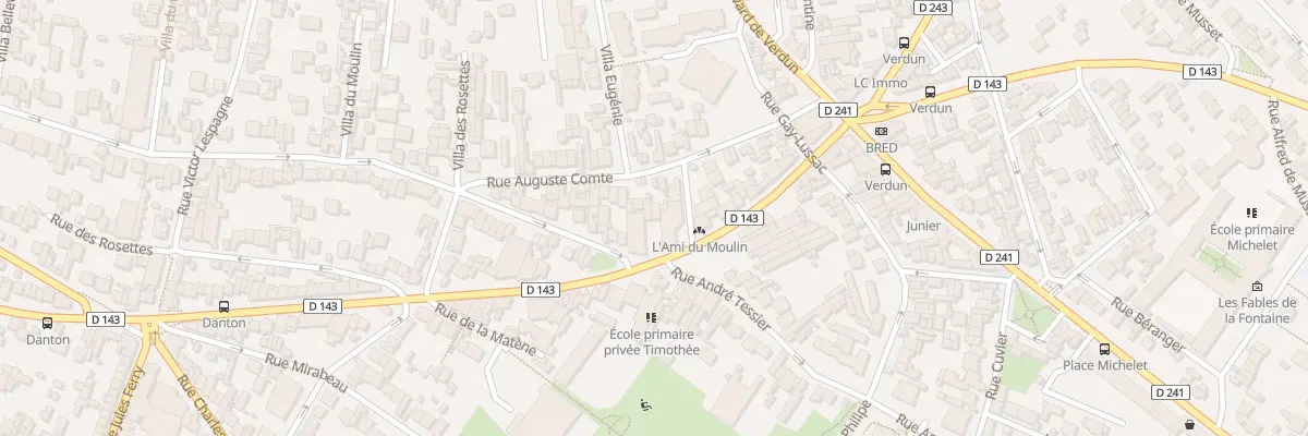 Plan du 19 Rue Auguste Comte à Fontenay-sous-Bois