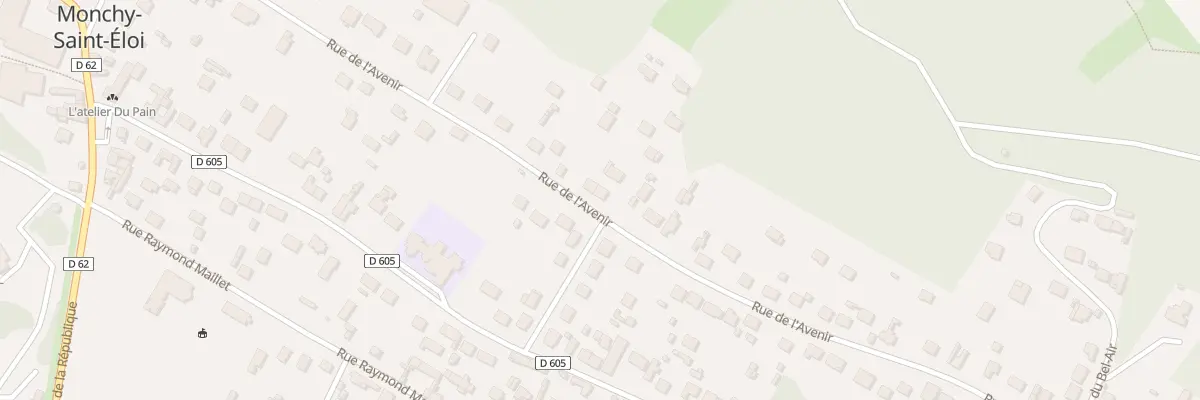 Plan du 69 Rue de l’Avenir à Monchy-Saint-Éloi