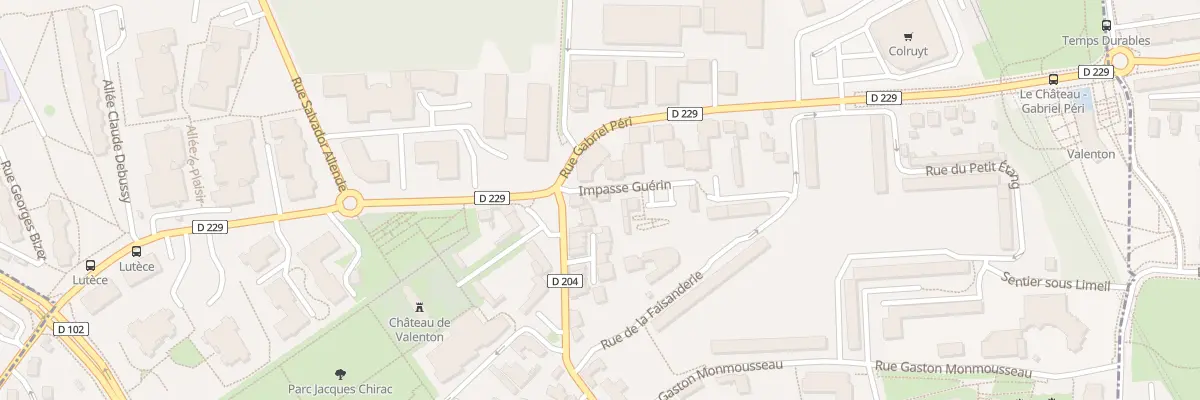 Plan du 3 Rue du Colonel Fabien à Valenton