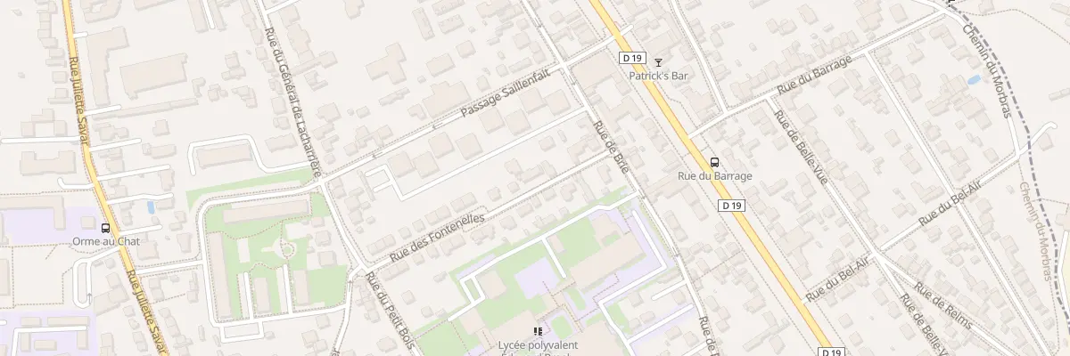 Plan du 6 Rue des Fontenelles à Créteil