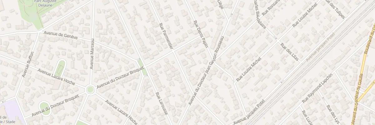 Plan du 30 Rue Parmentier à Goussainville