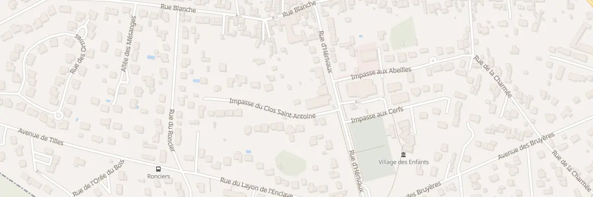 Plan du 4 Imp du Clos Saint-antoine à Coye-la-Forêt