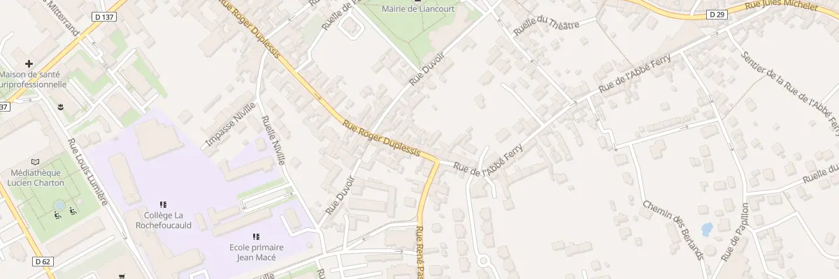 Plan du 39B Rue Roger Duplessis à Liancourt