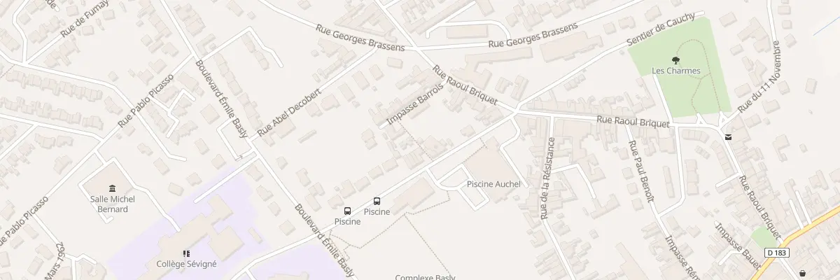 Plan du 20 Rue Léon Blum à Auchel