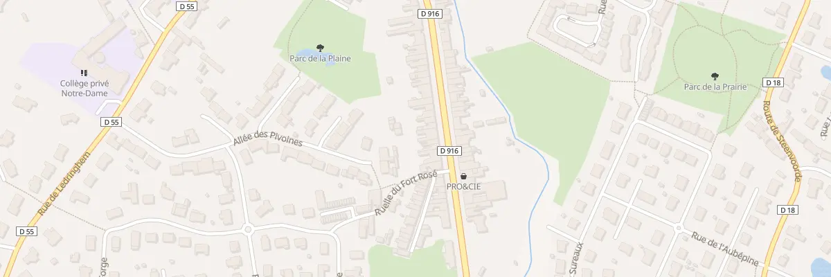 Plan du 44 Av Leclerc à Wormhout