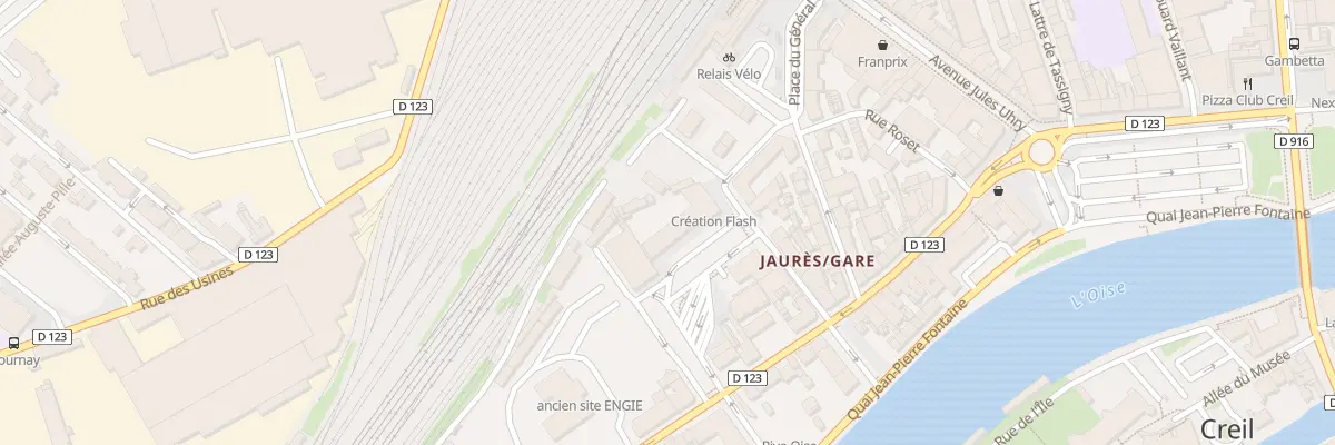 Plan du 10 Pl Charles Brobeil à Creil