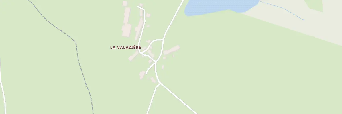 Plan du 1 La Valazière à Reterre
